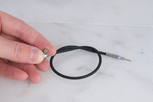 Shutter release cable activated